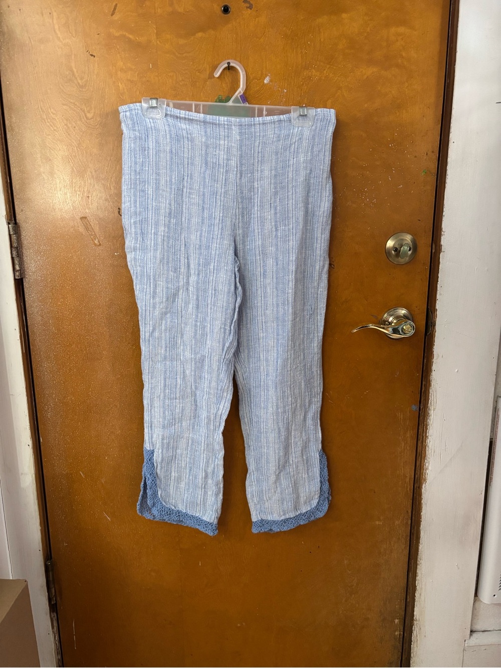 Marilu linen pants. Made in Italy